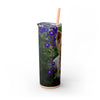 Skinny Tumbler with Straw – 20 oz Stainless Steel Cup
