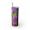 Skinny Tumbler with Straw – 20 oz Stainless Steel Cup
