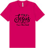 Try Jesus, Not Me Adult Bella Canvas Shirt