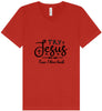 Try Jesus, Not Me Unisex V-Neck Shirt
