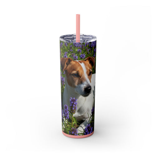 Skinny Tumbler with Straw – 20 oz Stainless Steel Cup