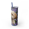 Skinny Tumbler with Straw – 20 oz Stainless Steel Cup