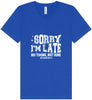 His Timing, Not Mine Unisex V-Neck Shirt