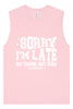 His Timing, Not Mine Muscle Tank