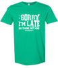 His Timing, Not Mine Adult Gildan Soft Shirt