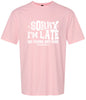 His Timing, Not Mine Adult Gildan Soft Shirt