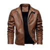 European and American fashion plus size leather
