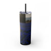 Skinny Tumbler with Straw – 20 oz Stainless Steel Cup