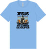 Jesus, the Ultimate Deadlifter Adult Bella Canvas Shirt