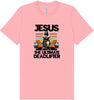 Jesus, the Ultimate Deadlifter Adult Bella Canvas Shirt