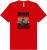Jesus, the Ultimate Deadlifter Adult Bella Canvas Shirt