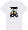 Jesus, the Ultimate Deadlifter Adult Bella Canvas Shirt