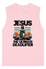Jesus, the Ultimate Deadlifter Muscle Tank