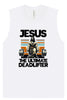 Jesus, the Ultimate Deadlifter Muscle Tank
