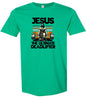 Jesus, the Ultimate Deadlifter Adult Gildan Soft Shirt
