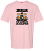 Jesus, the Ultimate Deadlifter Adult Gildan Soft Shirt