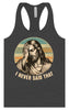 Jesus Never Said That Women's Racerback Tank