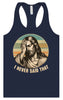 Jesus Never Said That Women's Racerback Tank