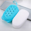 Silicone bath brush