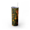 Skinny Tumbler with Straw – 20 oz Stainless Steel Cup