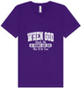 God Said This'll Be Fun Unisex V-Neck Shirt