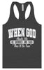 God Said This'll Be Fun Women's Racerback Tank