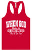 God Said This'll Be Fun Women's Racerback Tank