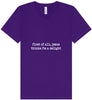 Jesus Thinks I'm a Delight Unisex V-Neck Shirt