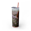 Skinny Tumbler with Straw – 20 oz Stainless Steel Cup