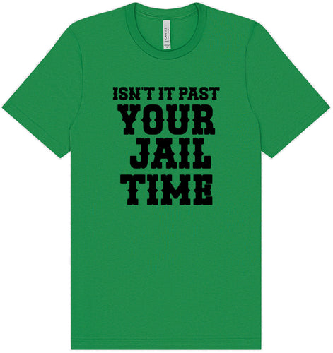 Past Your Jail Time Adult Bella Canvas Shirt