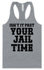 Past Your Jail Time Women's Racerback Tank
