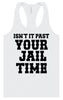 Past Your Jail Time Women's Racerback Tank