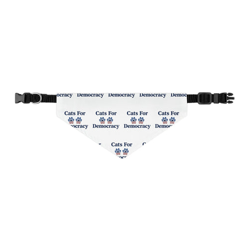 Cats For Democracy Bandana and Collar