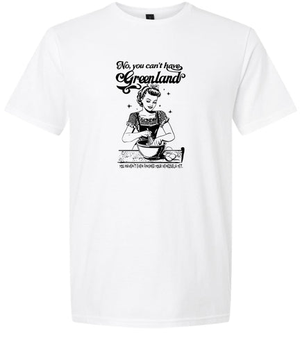 Haven't Finished Your Venezuela Yet Adult Gildan Soft Shirt