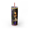 Skinny Tumbler with Straw – 20 oz Stainless Steel Cup