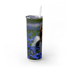 Skinny Tumbler with Straw – 20 oz Stainless Steel Cup