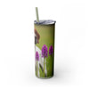 Skinny Tumbler with Straw – 20 oz Stainless Steel Cup