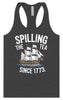 Spilling the Tea Since 1773 Women's Racerback Tank