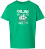 Spilling the Tea Since 1773 Children's Gildan Soft Shirt