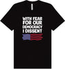 I Dissent Adult Bella Canvas Shirt