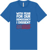 I Dissent Adult Bella Canvas Shirt