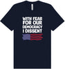 I Dissent Adult Bella Canvas Shirt