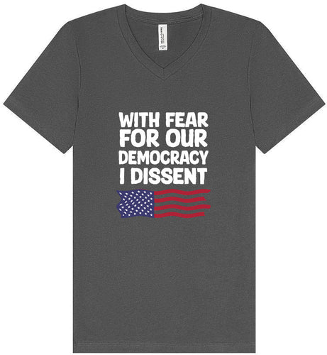 I Dissent Unisex V-Neck Shirt