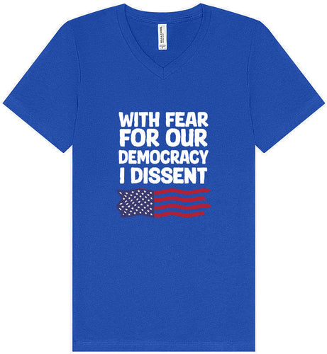 I Dissent Unisex V-Neck Shirt