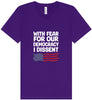 I Dissent Unisex V-Neck Shirt