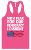I Dissent Women's Racerback Tank