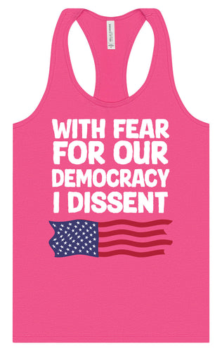 I Dissent Women's Racerback Tank