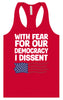 I Dissent Women's Racerback Tank