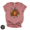 Moon Phase Pumpkin Tee | Celestial Fall Graphic T-Shirt