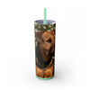 Skinny Tumbler with Straw – 20 oz Stainless Steel Cup